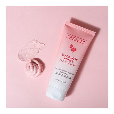 Prolixr Facial Scrub - Black Rose Honey 100 gm - Scrubs & Exfoliants