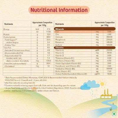 Nestle Cerelac Stage 3 (10 Months+) Powder 300 gm - Wheat-Rice Mixed Fruit (Refill Pack) - Baby And Infant Supplements