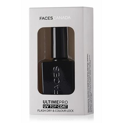 Faces Canada Ultime Pro Uv Top Coat Flash Dry&Colour Transparent 9 Ml - Nail Polish