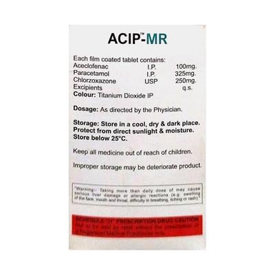 ACIP MR Tablet 10's - Pain relief-Nsa