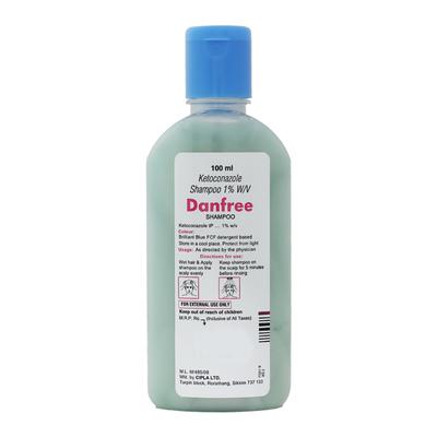 Danfree 1% Shampoo 100ml - Fungal Infections-Taa