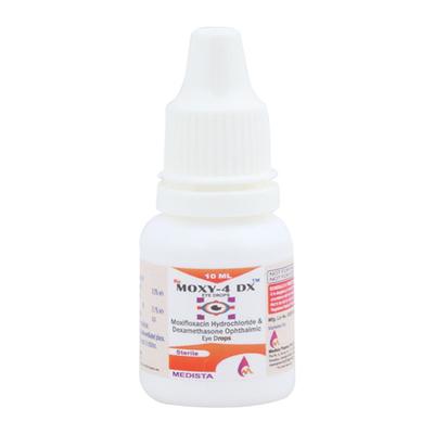 MOXY 4 DX Eye Drops 10ml - Eye Infections-Eaa