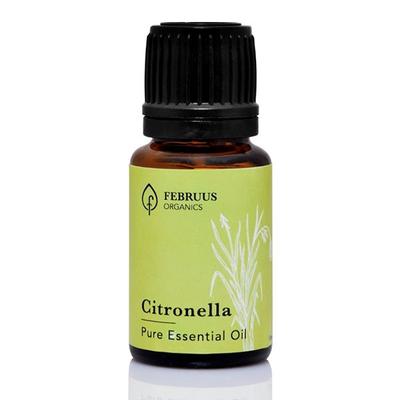 Februus Organics Pure Essential Oil - Citronella 10 ml - Essential Oils