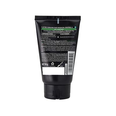 Gatsby Oil Control Clay Cooling Face Wash 50 gm - Face Washes