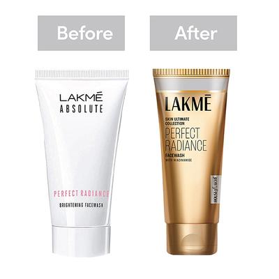 Lakme Absolute Perfect Radiance Brightening Face Wash 50 gm - Face Washes