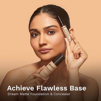 Pilgrim Full Coverage Concealer Crease Resistance & Lightweight with Matte Finish Beige-15 7.3 ml - Concealer