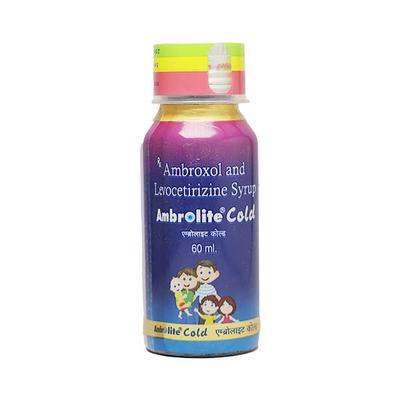 AMBROLITE COLD Syrup 60ml - Cough And Cold-Cou