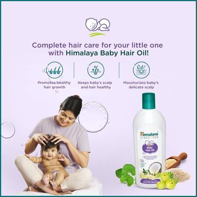 Himalaya Baby Hair Oil 100 Ml - Creams, Lotions & Oils