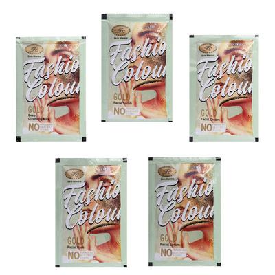 Fashion Colour Gold Facial Kit (Pack Of 4) 200 gm - Facial Kits