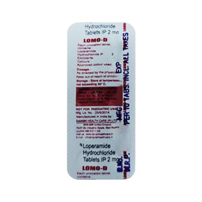 LOMO D Tablet 10's - Diarrhoea-Ant
