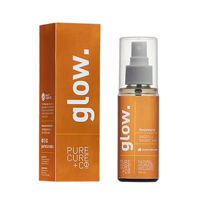 Pure Cure + Co. Glow Manjistadi Oil - Smooth + Radiant Skin 100 ml - Face Oils