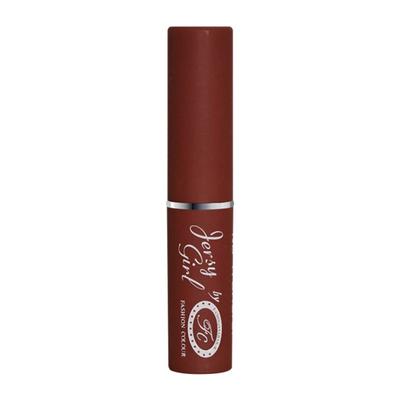 Fashion Colour Jersy Girl Kiss Proof No Transfer Lipstick, 11 Chestnut 2 gm - Lipsticks