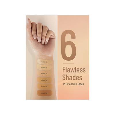 Swiss Beauty Cover and Blend Foundation Stick -Shell Beige 12 gm - Foundation