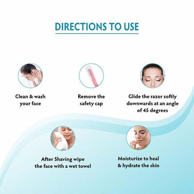 Vi-John Women Feather Touch Multi Purpose Women Razor 3's - Hair Removal Cream