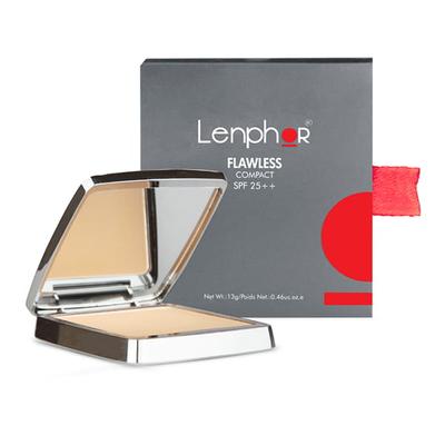Lenphor Flawless Compact Ivory 01 13 Gm - Compact Powder