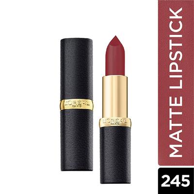L'Oreal Paris Color Riche Moist Matte Lipstick, 245 Sleek Dominance 3.7 Gm - Lipsticks