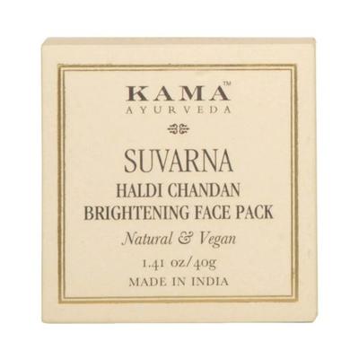 Kama Ayurveda Suvarna Haldi Chandan Bright Face Pack 40 gm - Face Packs