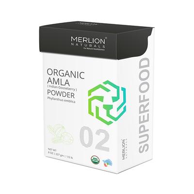 Merlion Naturals Organic Amla Powder 227 gm - Face Packs