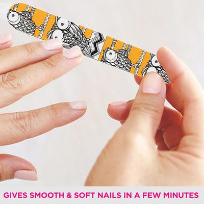 Vega Mini Nail File, Multicolor 2's - Nail Care
