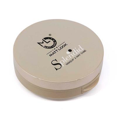Matt Look Splendid Makeup 2 Way Cake Compact, Clear Without Flaws, White Ivory 20 gm - Compact Powder