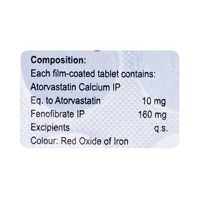 STATIGA F Tablet 10's - High Cholesterol-Dys