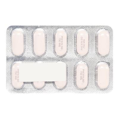 Phexin BD 750mg Tablet 10'S - Bacterial Infections-Cep