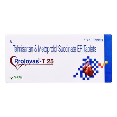 PROLOVAS T 25mg Tablet 10's - Hypertension-Ana