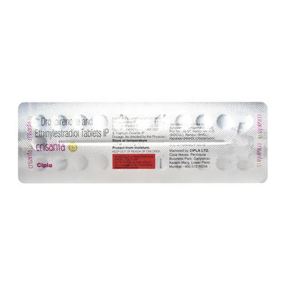 Crisanta LS Tablet 24'S - Contraception-Ora