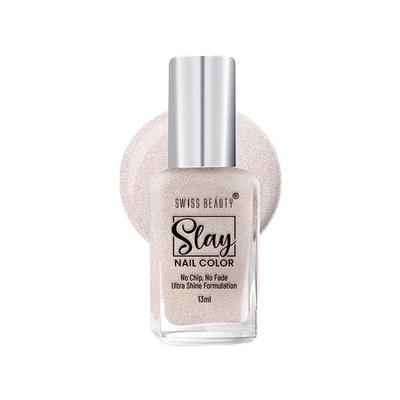 Swiss Beauty Slay Nail Color, Shade - Gold Star 13 ml - Nail Polish