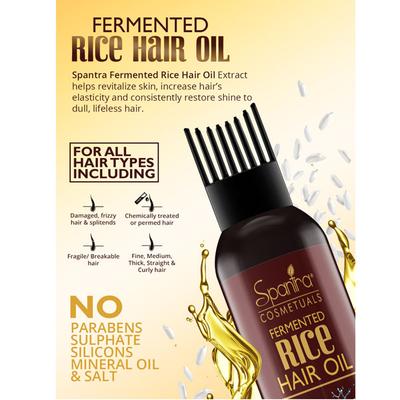 Spantra Fermented Rice Hair Oil 200 ml - Hair Oils