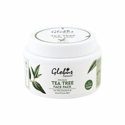 Globus Naturals Tea Tree Anti Acne Face Pack 125 gm - Face Packs