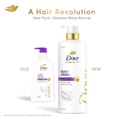 Dove Daily Shine Nourishing Shampoo 650 ml - Shampoos