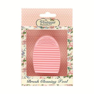 Vintage Cosmetic Brush cleaning Tool Pink 100 gm - Others