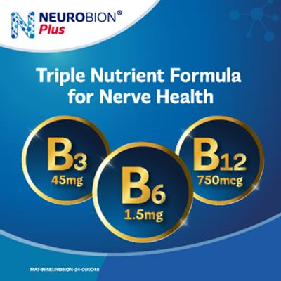 Neurobion Plus Tablet 10'S - Supplements-Vam
