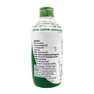 LACTOVAC Oral Solution 250ml - Constipation-Lax