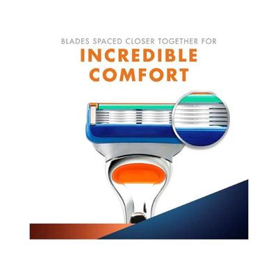 Gillette Fusion Manual Blades - 6 Count for Styling Back Blade 6's - Razors & Cartridges