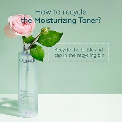 Caudalie Vinoclean Moisturizing Toning Lotion 200 ml - Toners