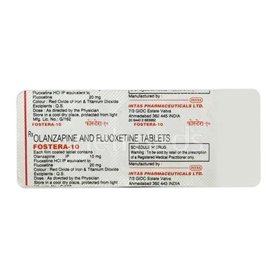 Fostera 10mg Tablet 10'S - Psychosis-Ans