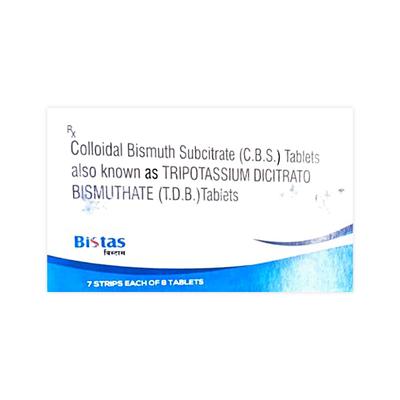 BISTAS Tablet 8's - Ulcer/Reflux/Flatulence-Aaa