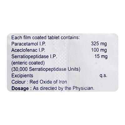 LYSER AP Tablet 10's - Pain relief-Nsa
