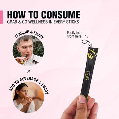 Bargad KSM-66 Ashwagandha Honey Sticks - Strawberry Flavour 7's - Speciality Medicines