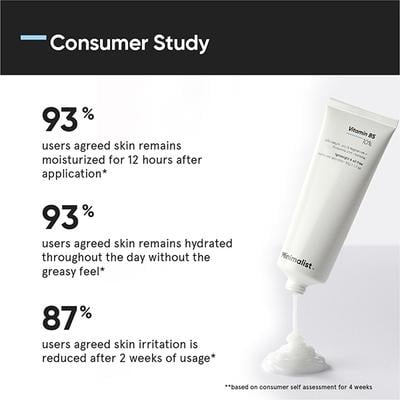 Minimalist Vitamin B5 10% Moisturizer with Copper,Zinc,Magnesium+Hyaluronic Acid + Betaine 50gm - Face Moisturizers