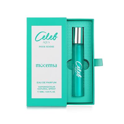 Mocemsa Celeb Aqua Pour Femme Long Lasting Luxury EDP Perfume, Fragrance Crafted in Spain 25 ml - Women Perfumes (Edt/Edp)