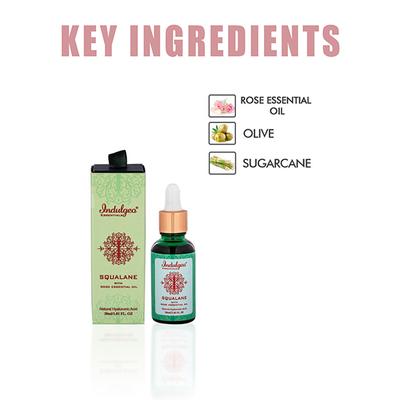 Indulgeo Essentials Squalane With Plant Derived Hyaluronic Acid 30 ml - Face Oils