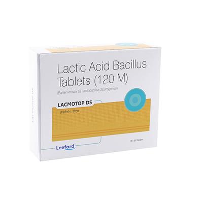LACMOTOP DS Tablet 10's - Bacterial Infections-Tet