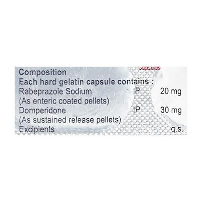 REXIRAB D Capsule 10's - Ulcer/Reflux/Flatulence-Aaa