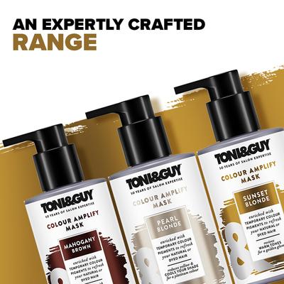 Toni&Guy Color Amplify hair Mask - Sunset blonde 200 ml - Hair Masks & Packs
