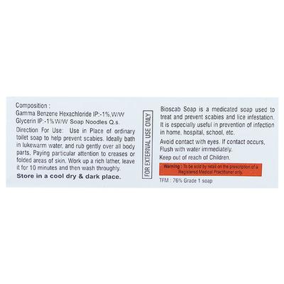 BIOSCAB Soap 75gm - Scabies-Oth