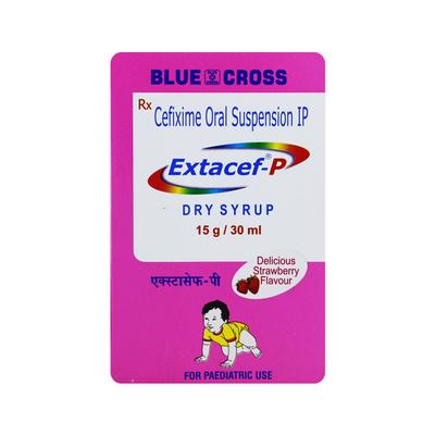 Extacef P 50mg Dry Syrup 30ml - Bacterial Infections-Cep