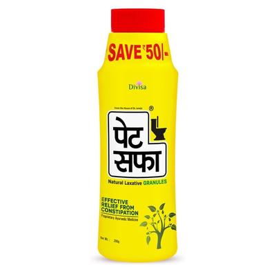 Dr.Juneja's Petsaffa Natural Laxative Granules 200 gm - Digestive Care